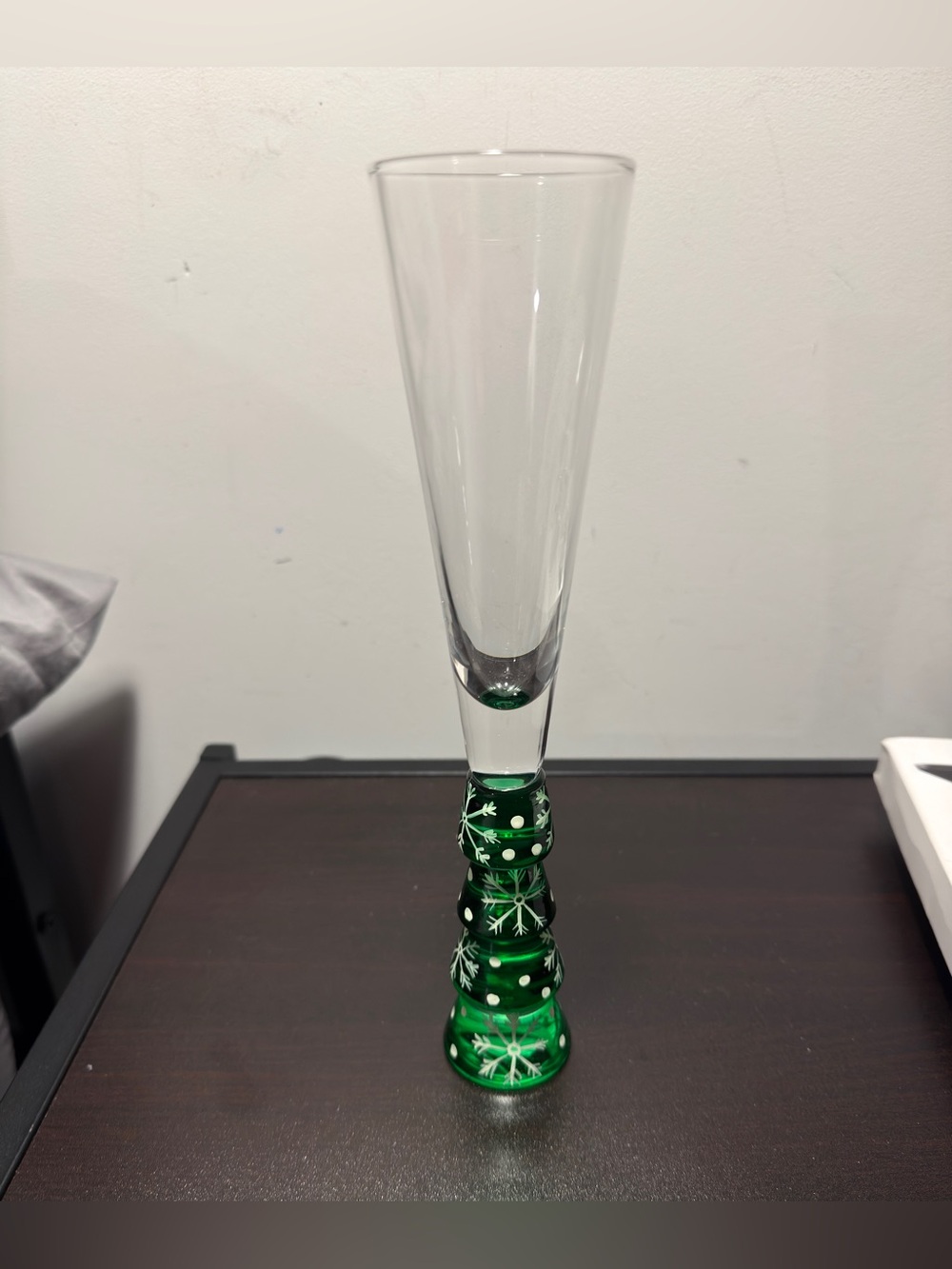 NEW Mikasa Celebrations Christmas Tree Champagne Flute 10 3/8" Very Merry 2009